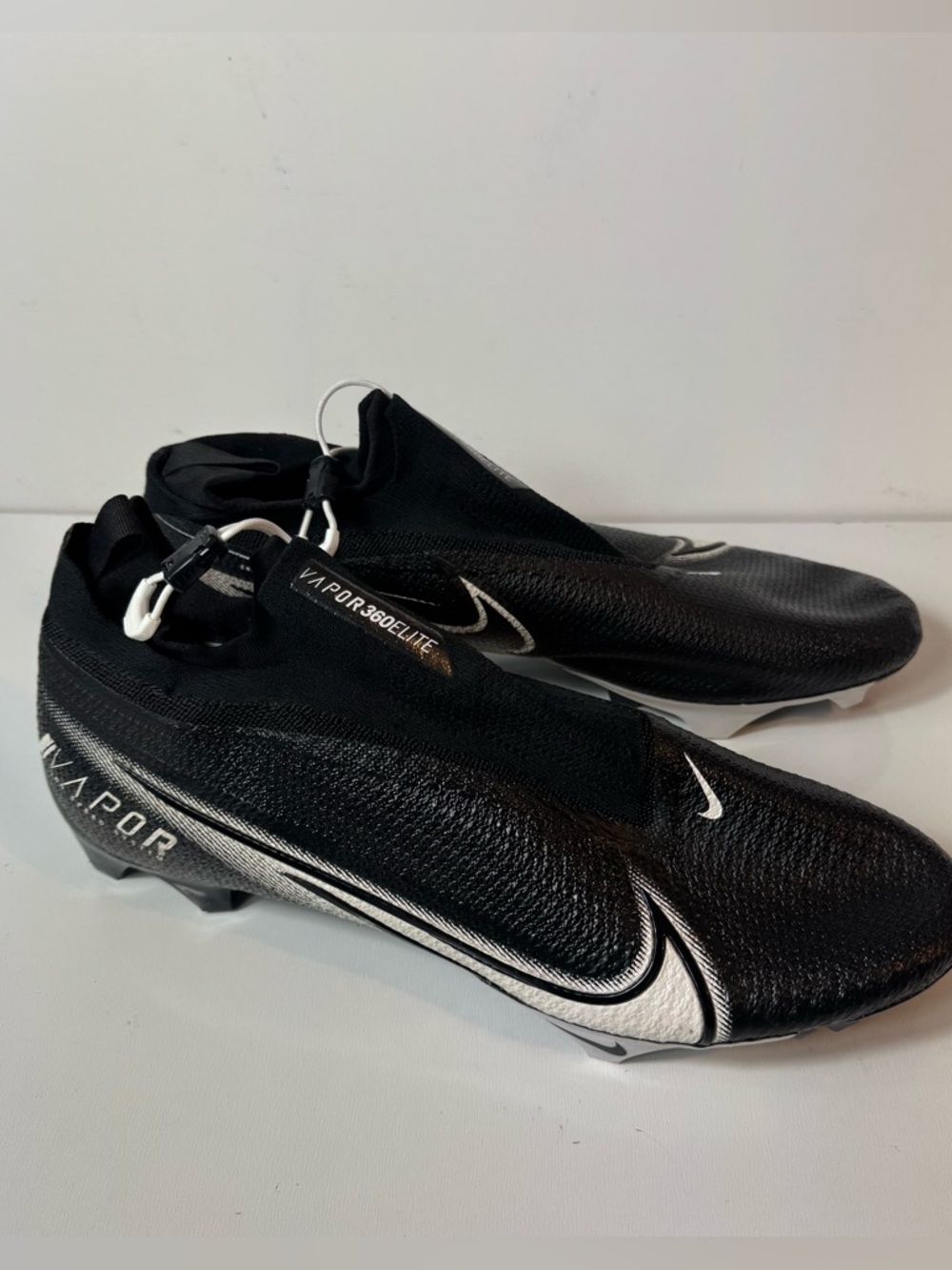 Nike Vapor Pro Elite 360 Speed System Ghost Lace SZ 14 CV6282-009 Pre Owned EUC